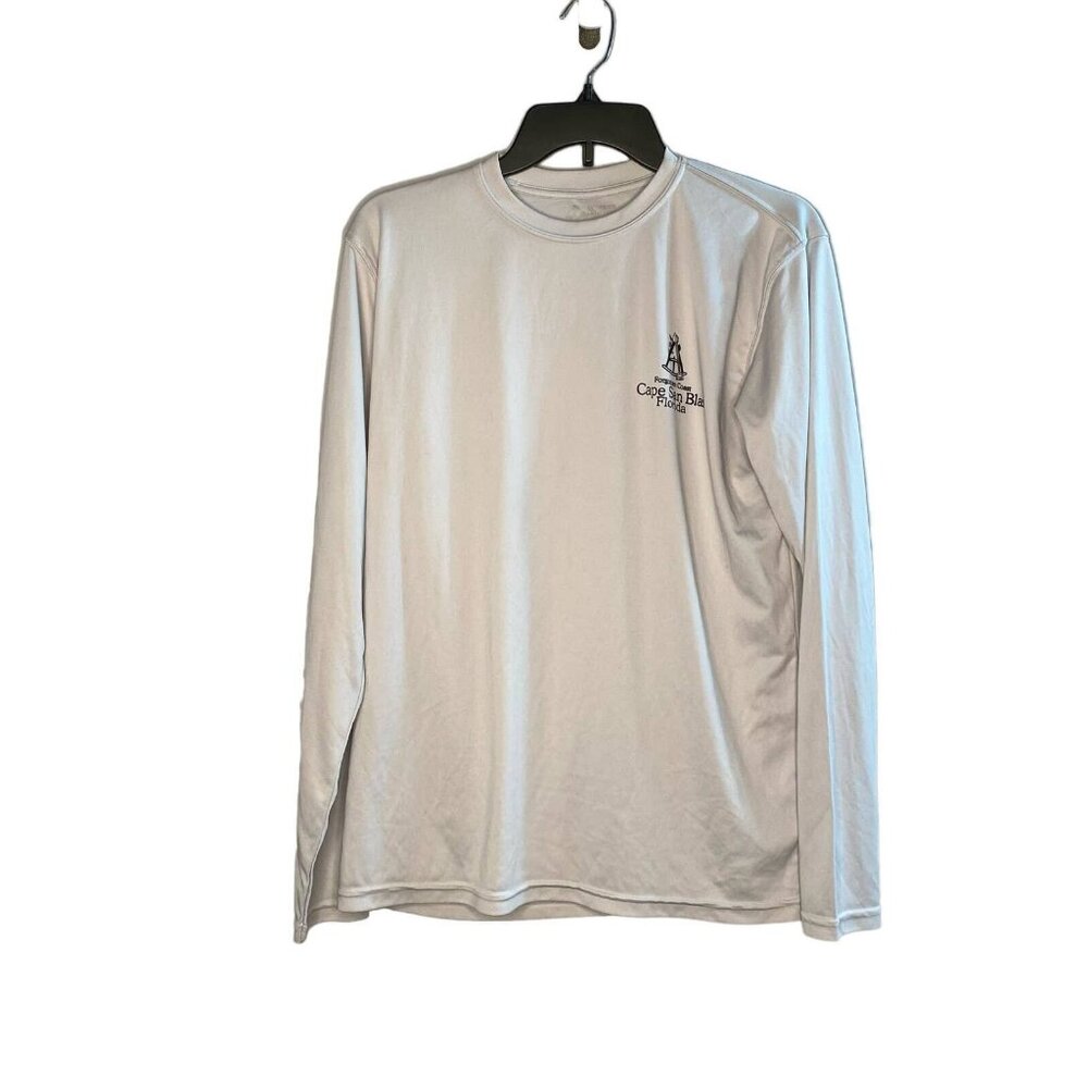 Altered Latitudes Dri-Fit Rash Guard Shirt Men's Medium Long Sleeve Swim Tee Sun